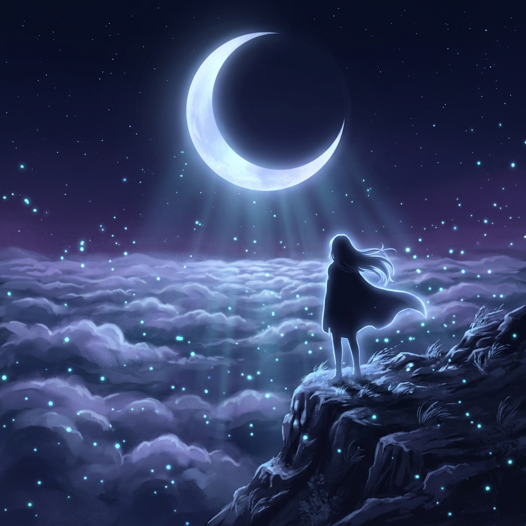 Dreamy digital landscape